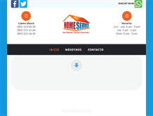 Tablet Screenshot of homeservice.mx